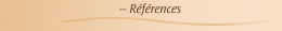 -- R&eacute;f&eacute;rences